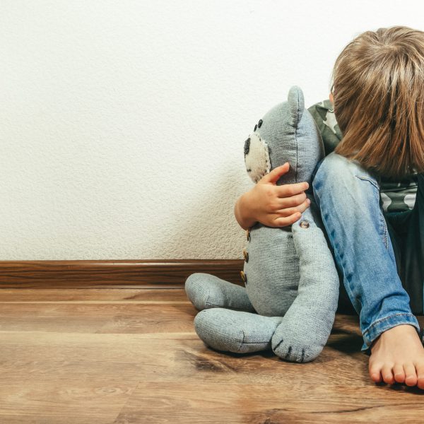 Sad depressed boy with teddy bear Sad depressed boy with teddy bear, time out discipline tactic, punishment